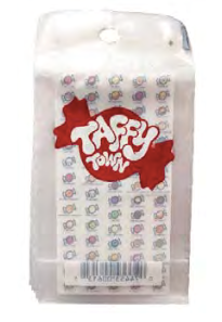 Taffy Town Plastic Bags, 50ct
