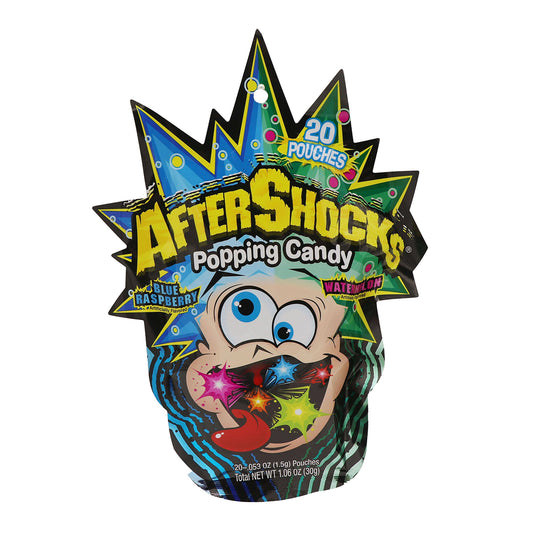 Aftershocks Popping Candy 1.06oz Pouch, 16ct