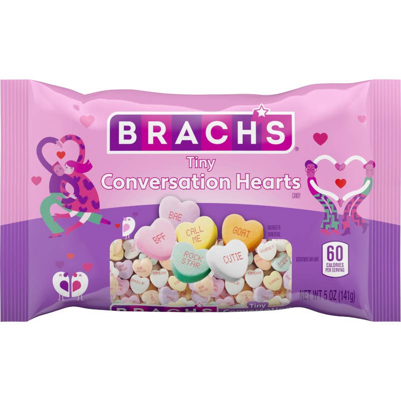 Brach's Tiny Conversation Hearts, 5oz, 24ct