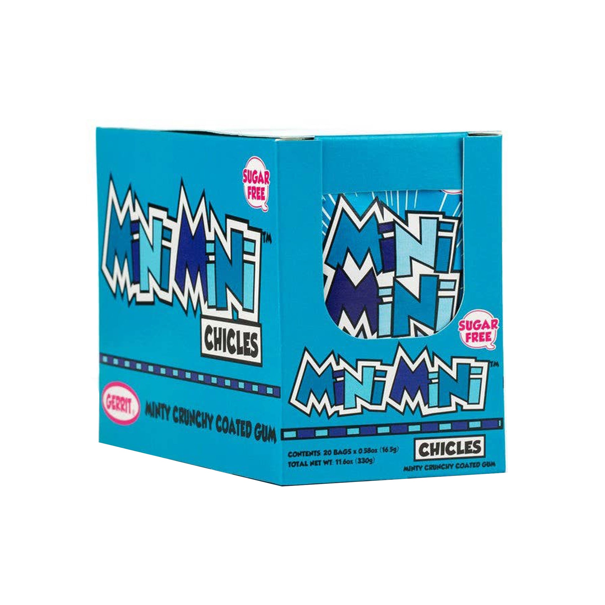 Counter Display Mini Mini Chicles Gum, Pre-Filled