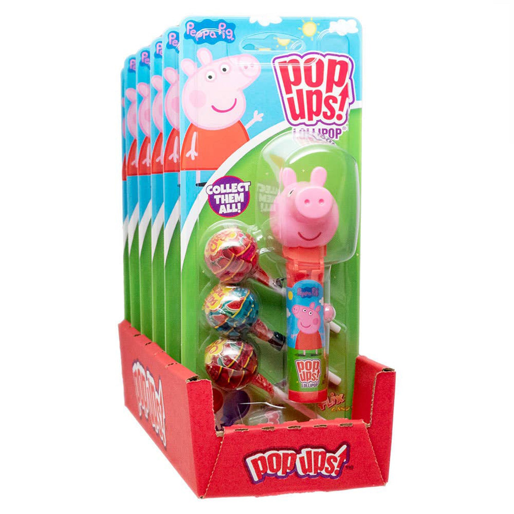 Pop Ups! Peppa Pig, 1.26oz, 6ct Case