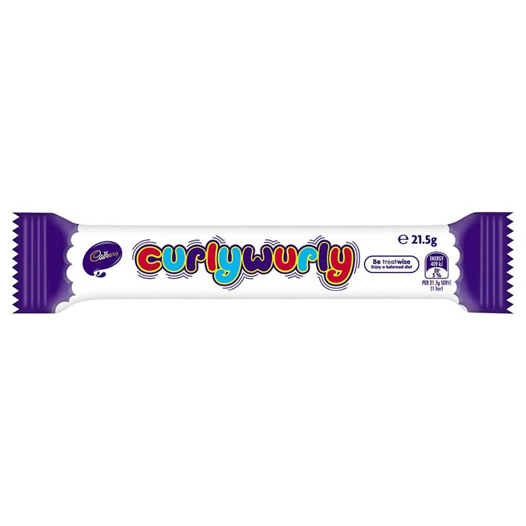 Cadbury Curly Wurly Bar, 48ct Case