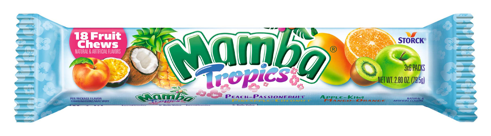 Mamba Tropics 2.8oz Stick Pack, 24ct