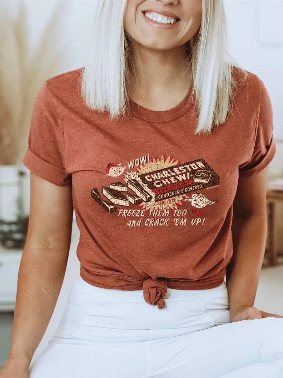 Charleston Chew Nostalgic Vintage Advertisement T-Shirt