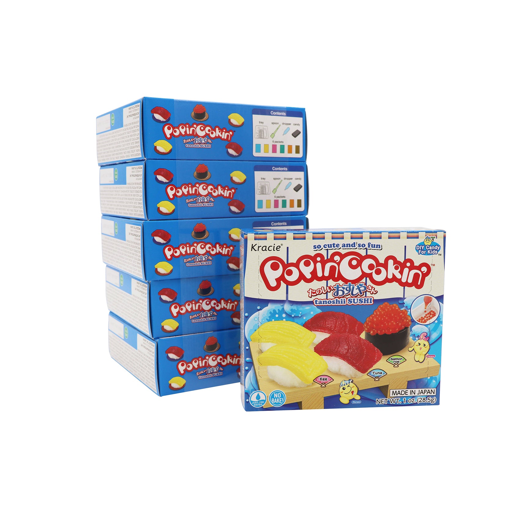 Popin' Cookin', Sushi Kit, 5ct