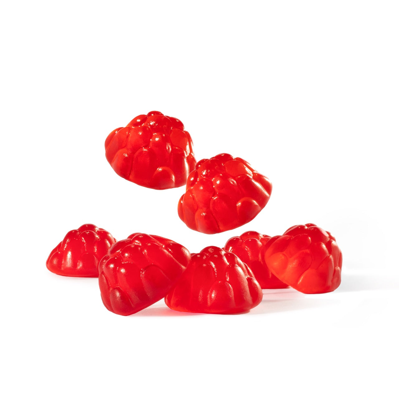 Albanese Berry Red Gummi Raspberries 4/5lb Case