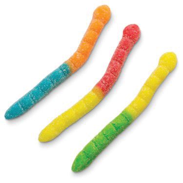Case - Albanese Gummy Mini Neon Worm, 4/4.5lb Case