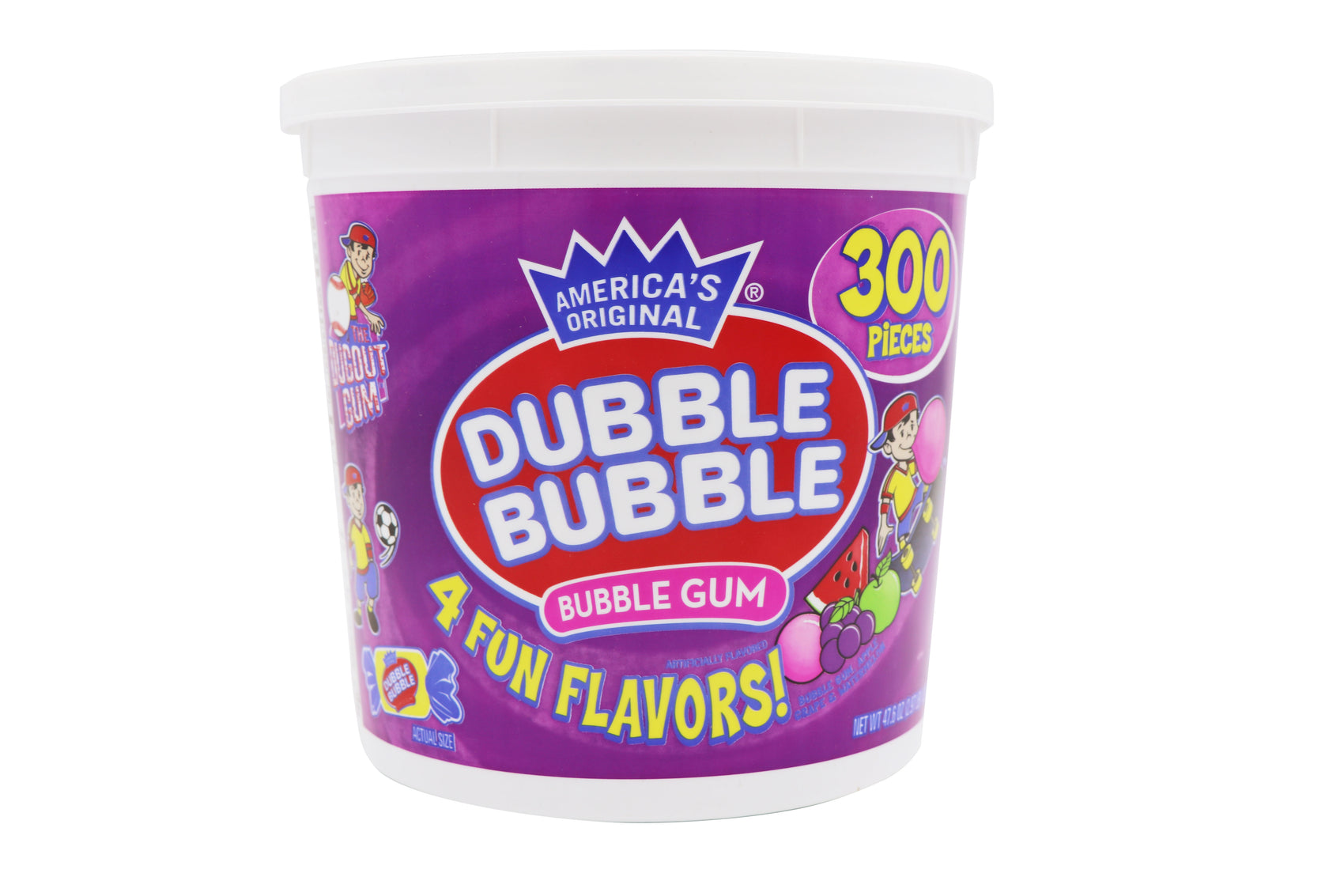 Case - Dubble Bubble Asst'd 8/300ct Case