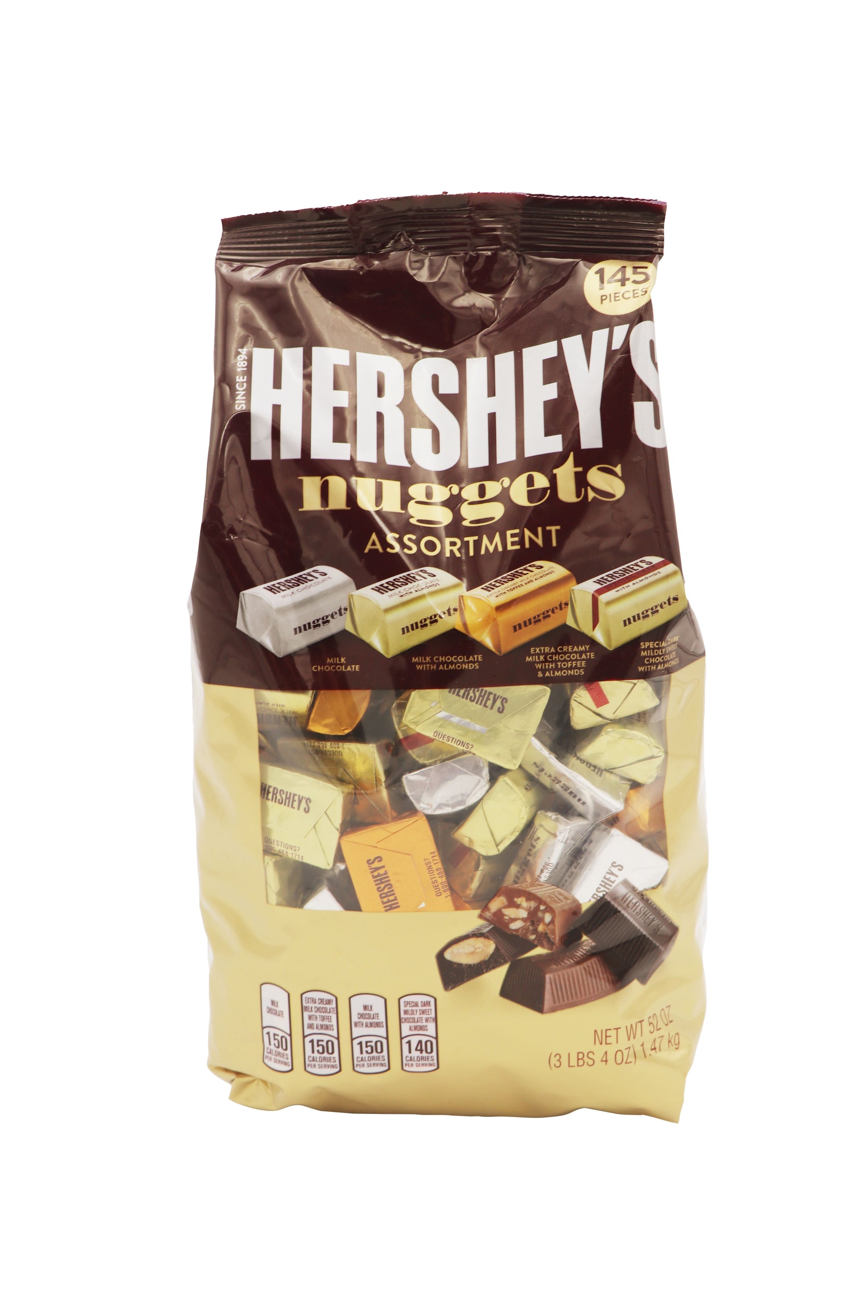 Bag - Hershey Gold Nuggets, 145ct