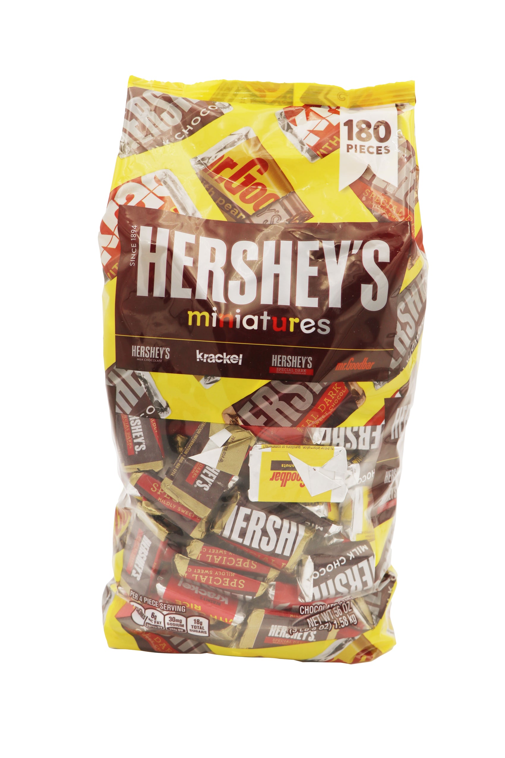 Bag - Hershey Miniatures Yellow, 180ct