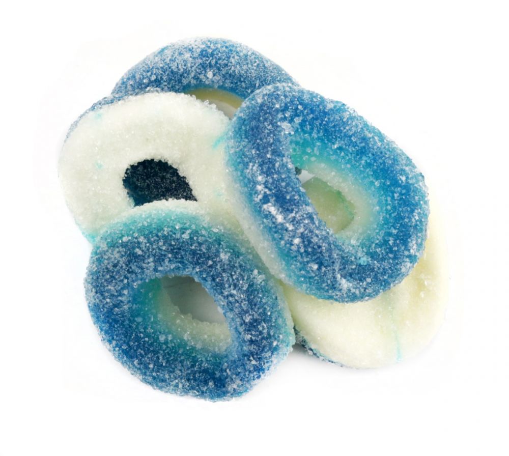 Case - Kervan Blue Raspberry Rings, 4/5lb Case