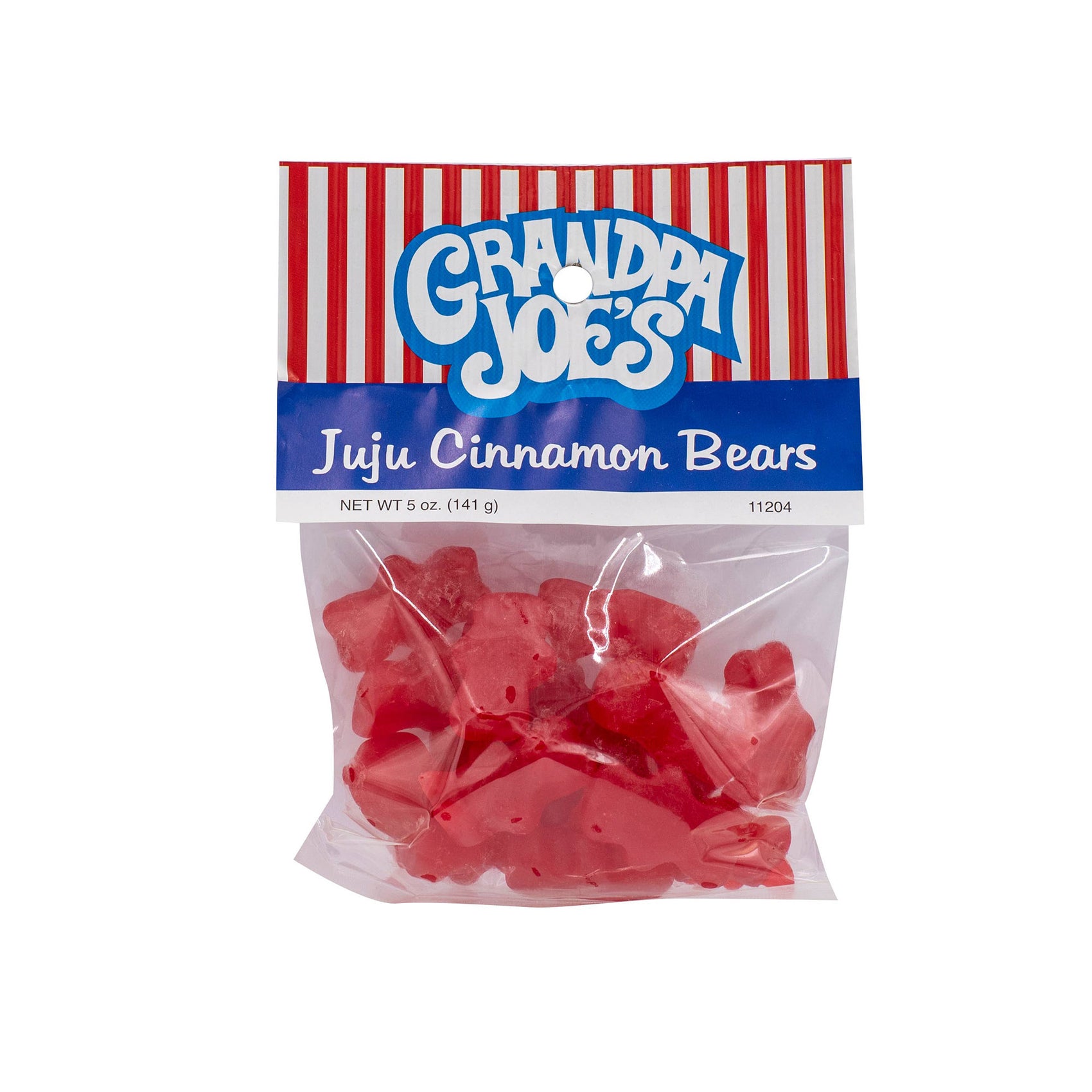 Grandpa Joe's Peg Bags, JuJu Cinnamon Bears, 12 Ct Case