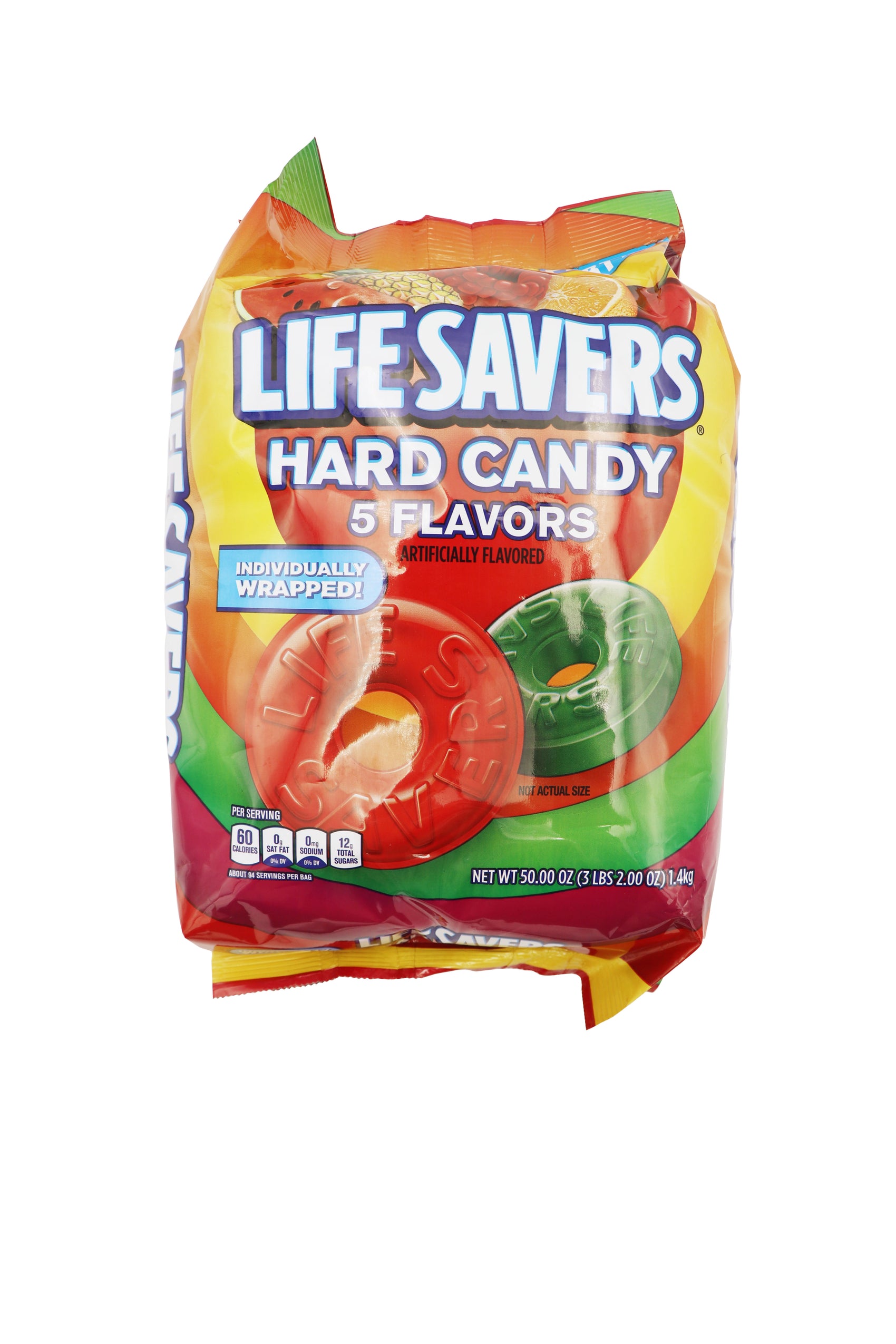 Case - Lifesavers 5 Flavor, 6/50oz Case