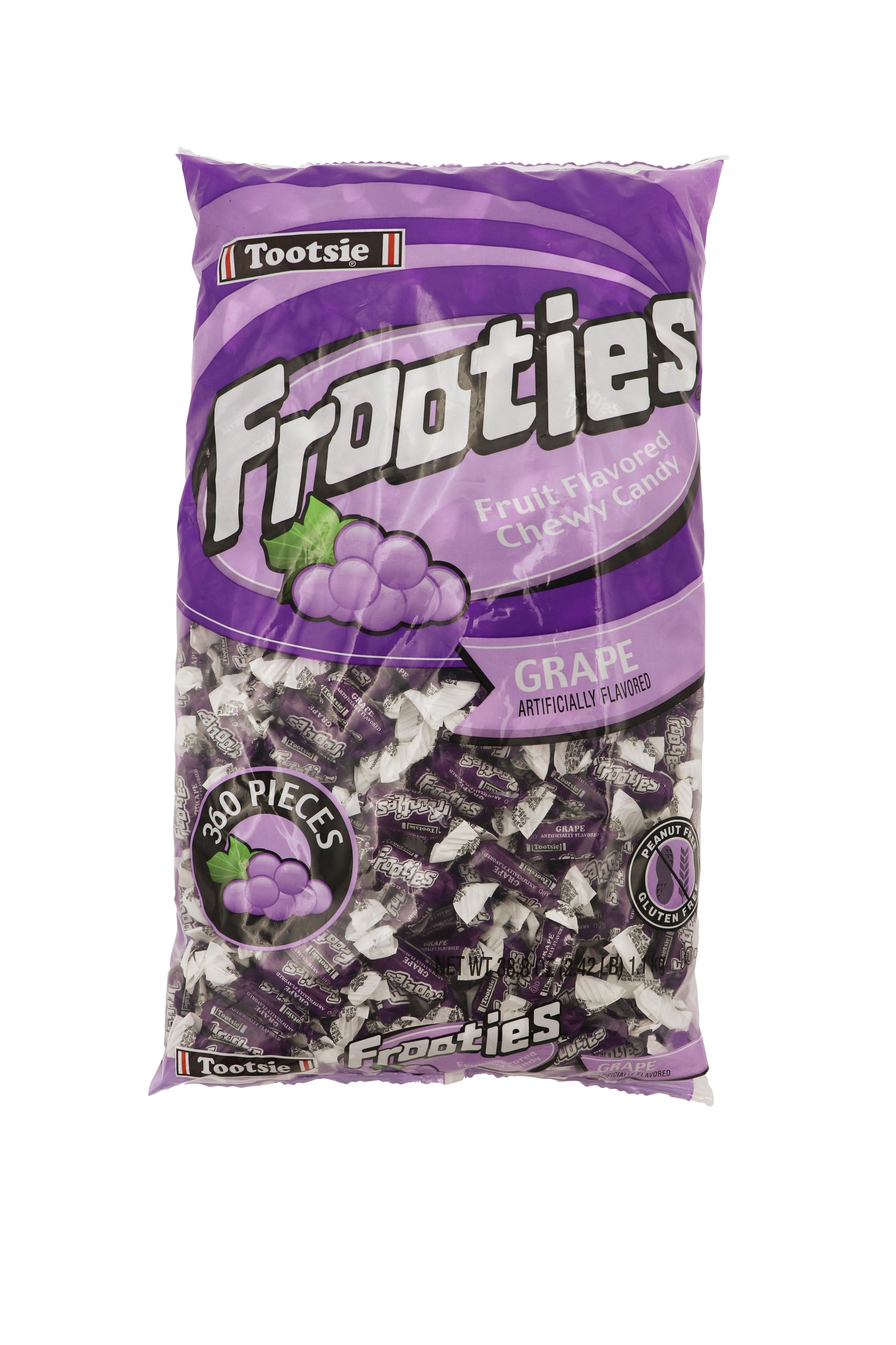 Tootsie Frooties Grape 12/360ct Case