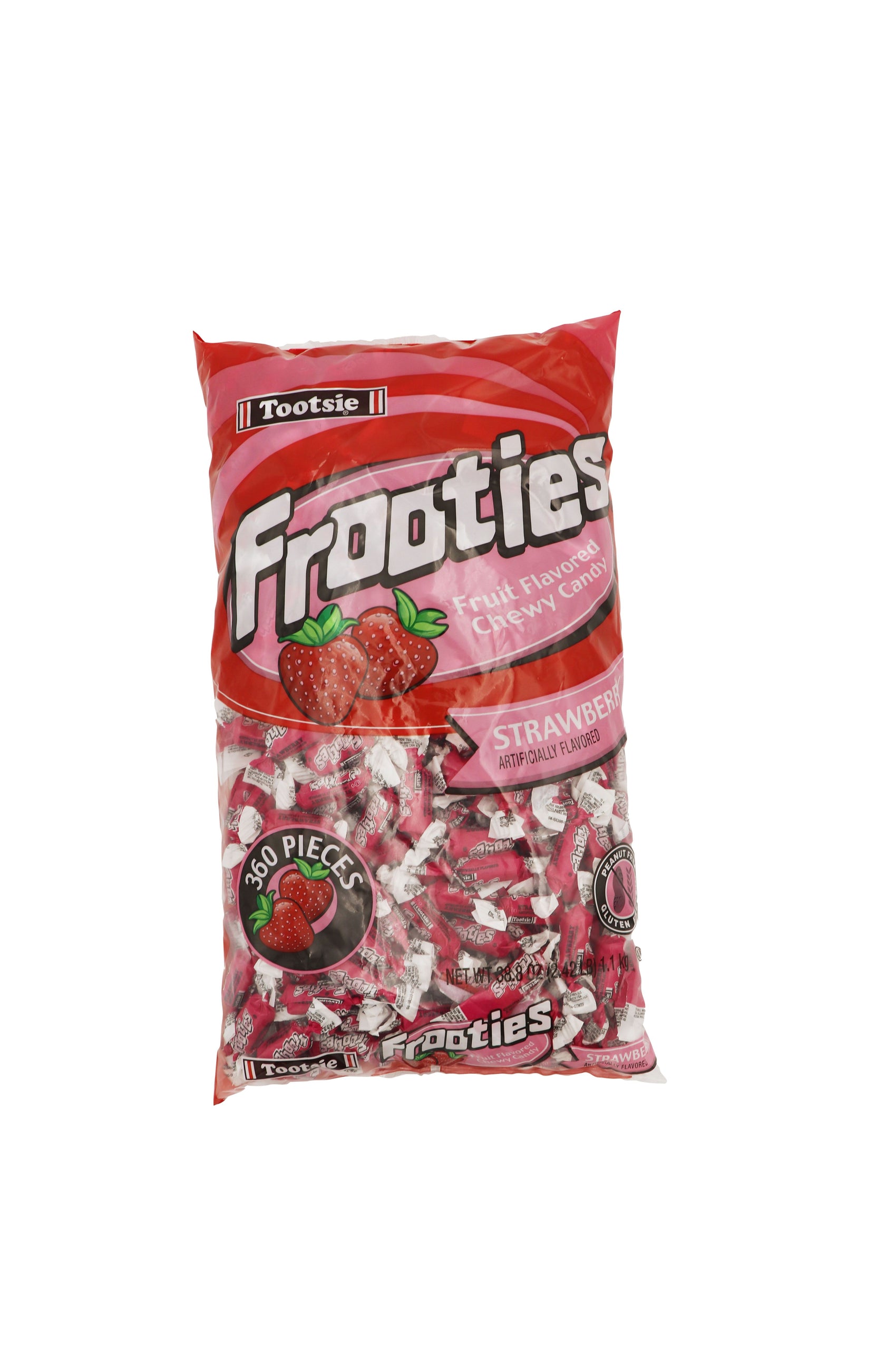 Tootsie Frooties Strawberry 12/360ct Case