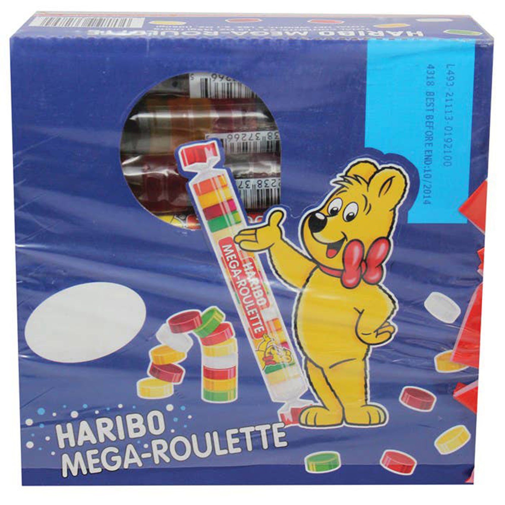 Haribo Mega Roulette, 1.58oz, 24ct Case