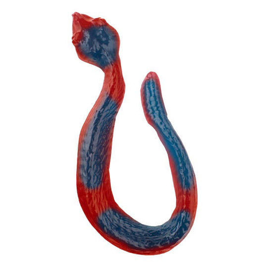 Giant Gummy Snake, Raspberry/Cherry, 16oz, 12ct Box