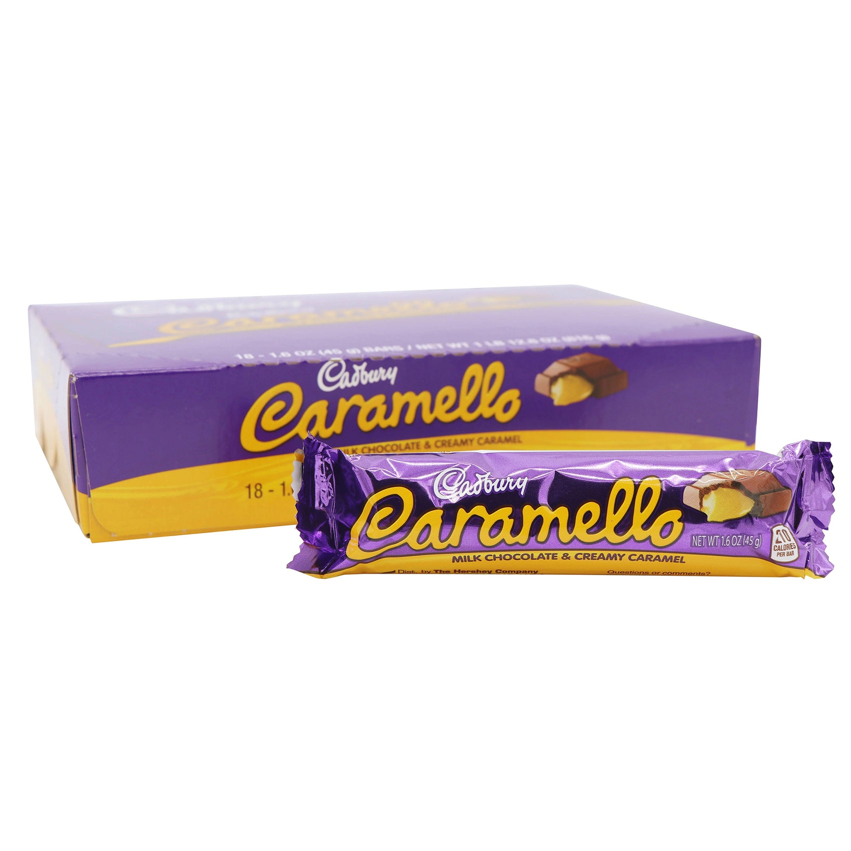 Cadbury Caramello, 1.6oz, 18ct Case