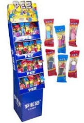 Pez Cardboard Shipper (free with 8boxes+4refill pa