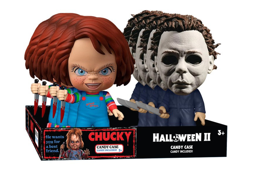 Chucky & Michael Myers Candy case, 8ct