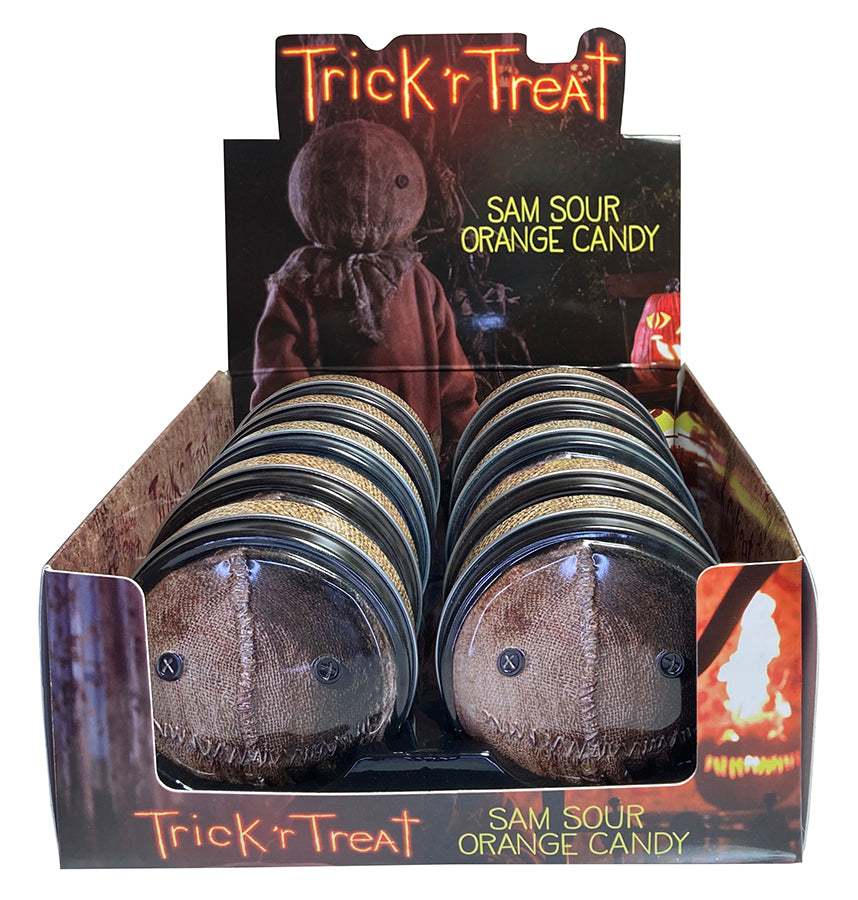 Trick 'R Treat Sam Sour Candy Tin 12ct