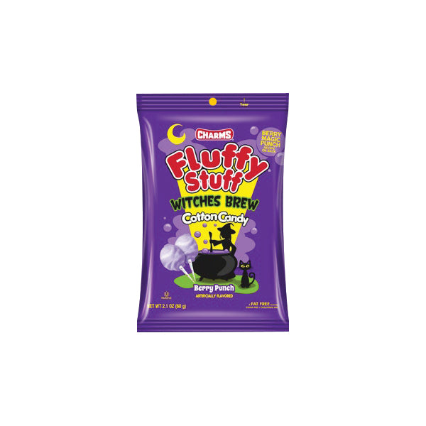 Fluffy Stuff Witches Brew Cotton Candy 2.1oz 24ct