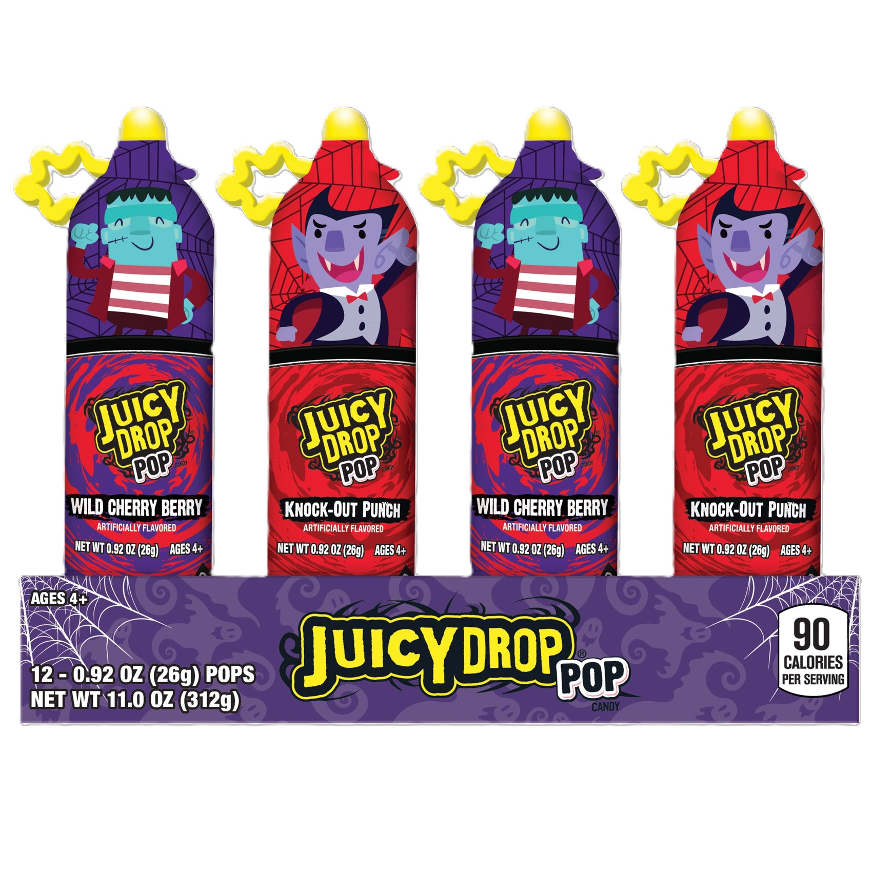 Halloween Juicy Drop Pop, 12ct
