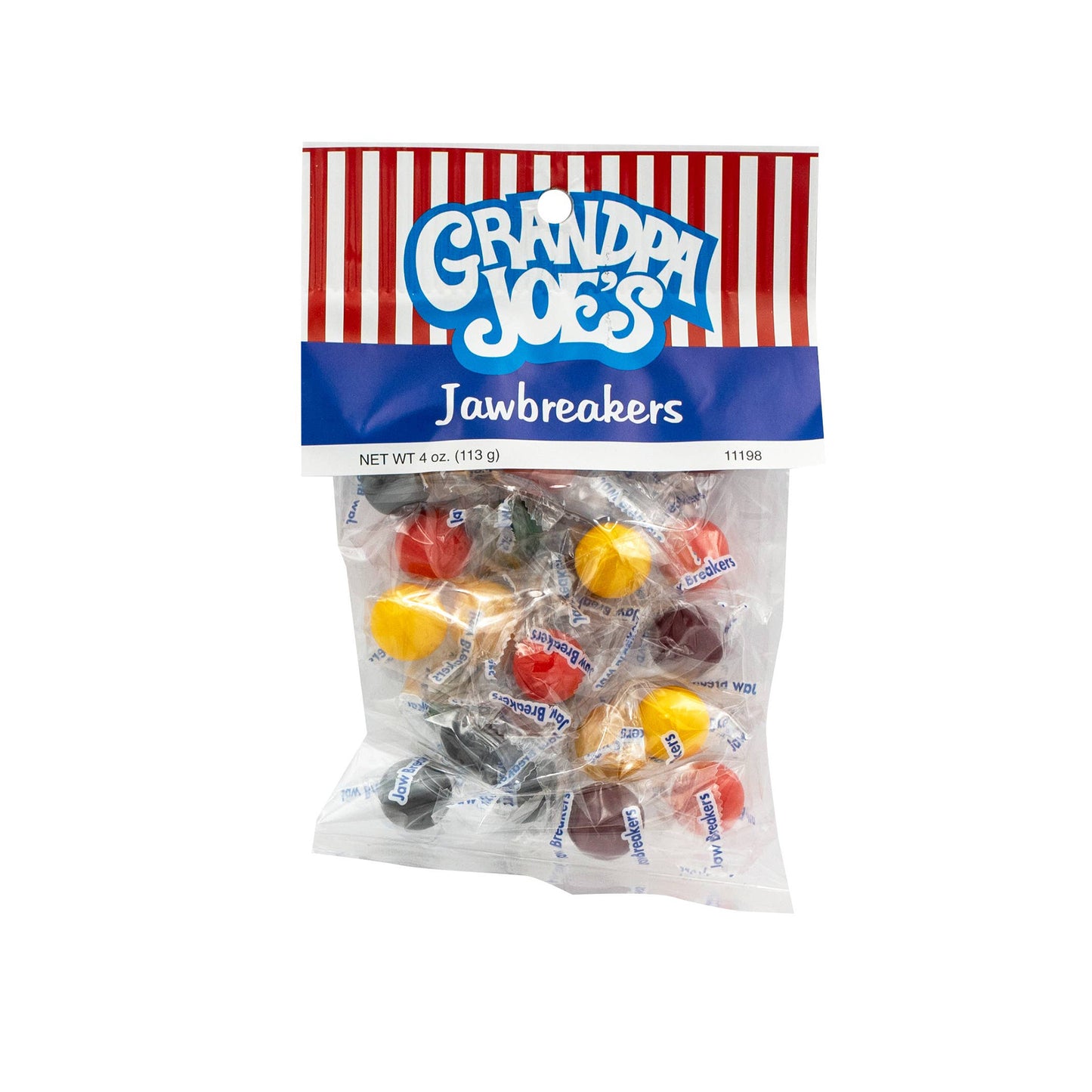 Grandpa Joe's Peg Bag, Jawbreakers, 4oz, 12ct