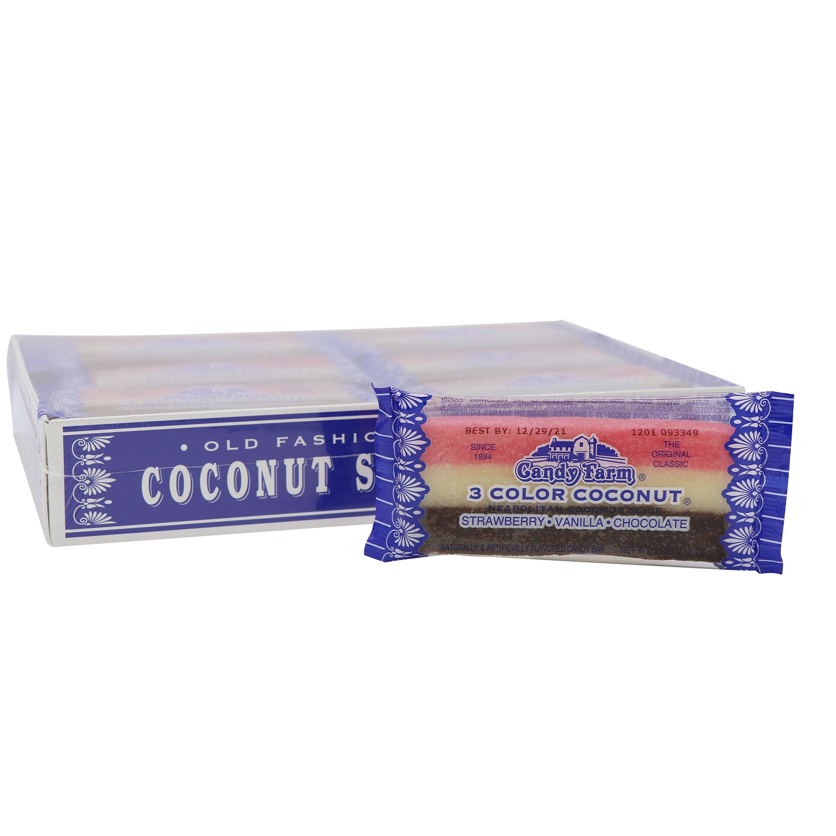 Coconut Slices Candy, 24ct