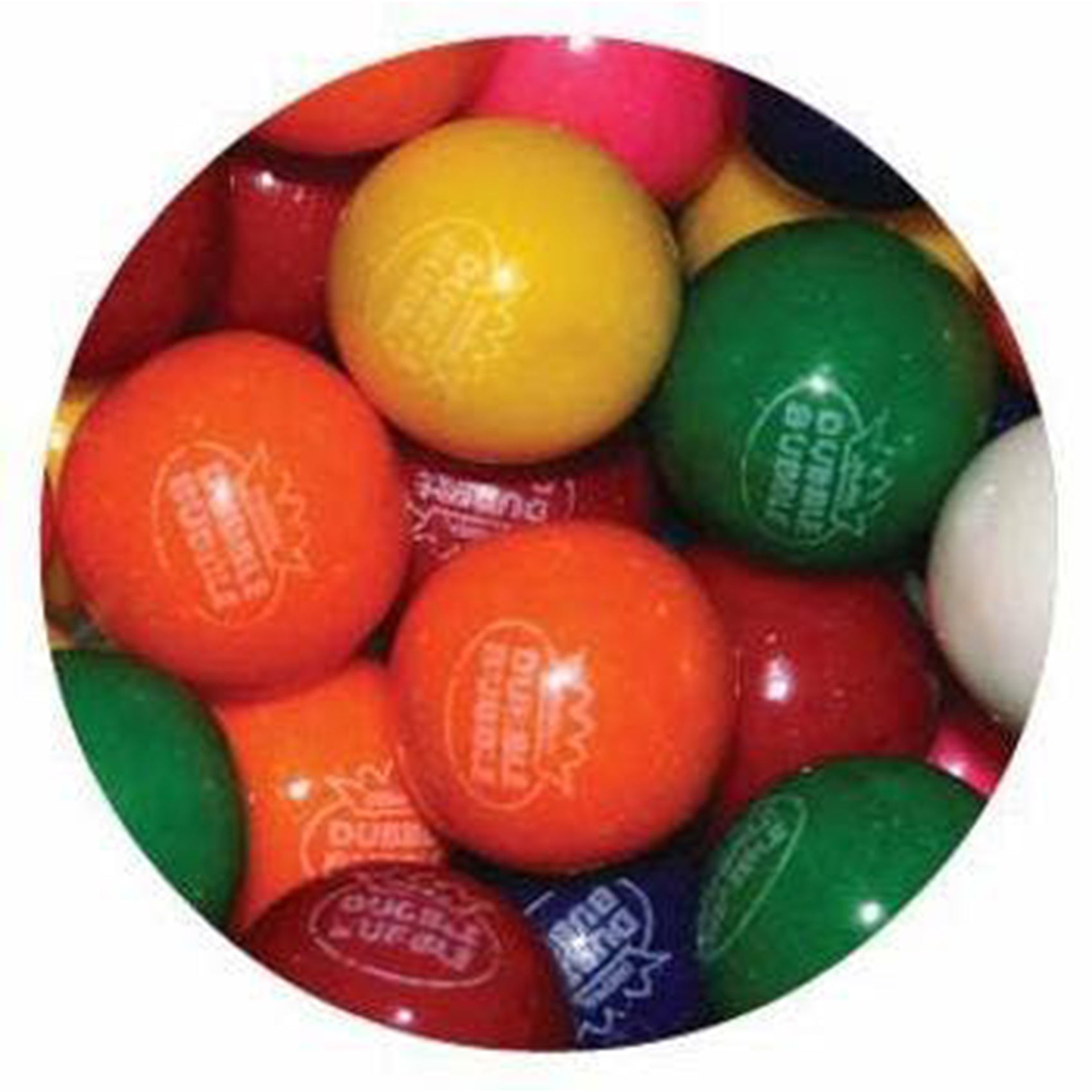 Dubble Bubble Gumballs 24mm, Bulk, 5lb Bag