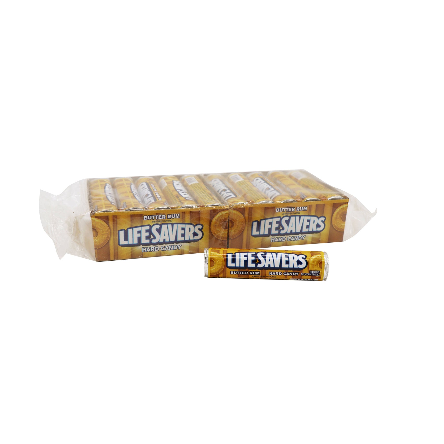 Lifesavers Butter Rum Hard Candies, 1.14oz, 20ct