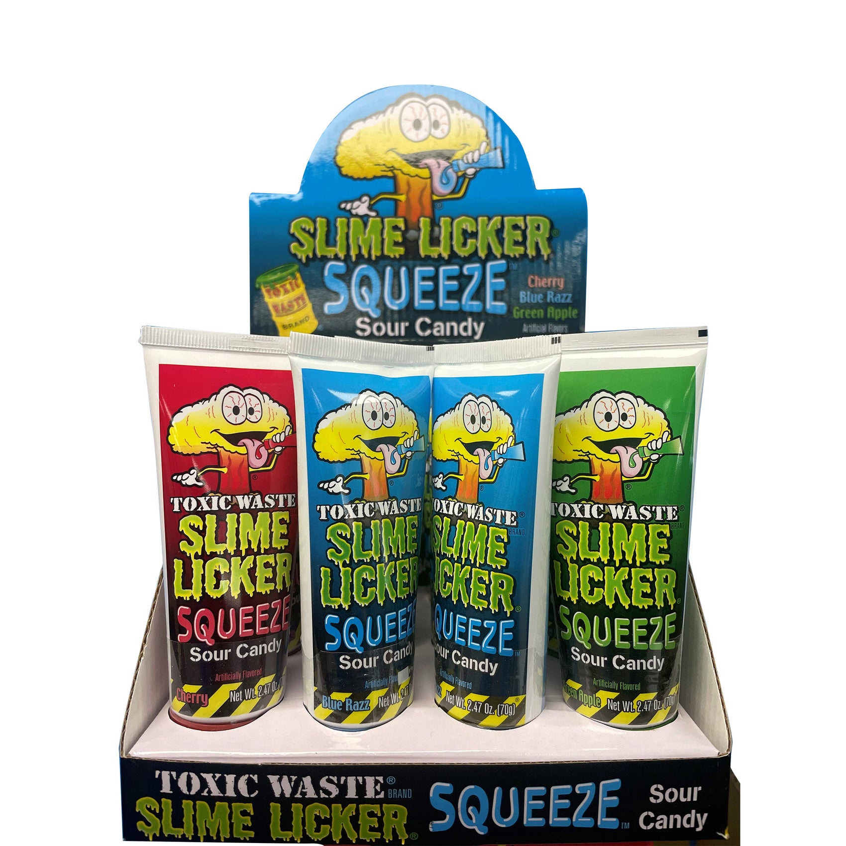 Toxic Waste Slime Licker Squeeze, 2.47oz, 12ct Case