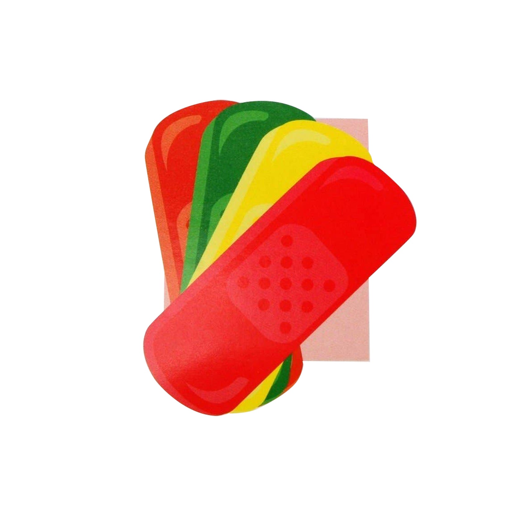 Gumi-Aid Bandaids, Fruit Flavor Gummies, 3oz, 12ct Case