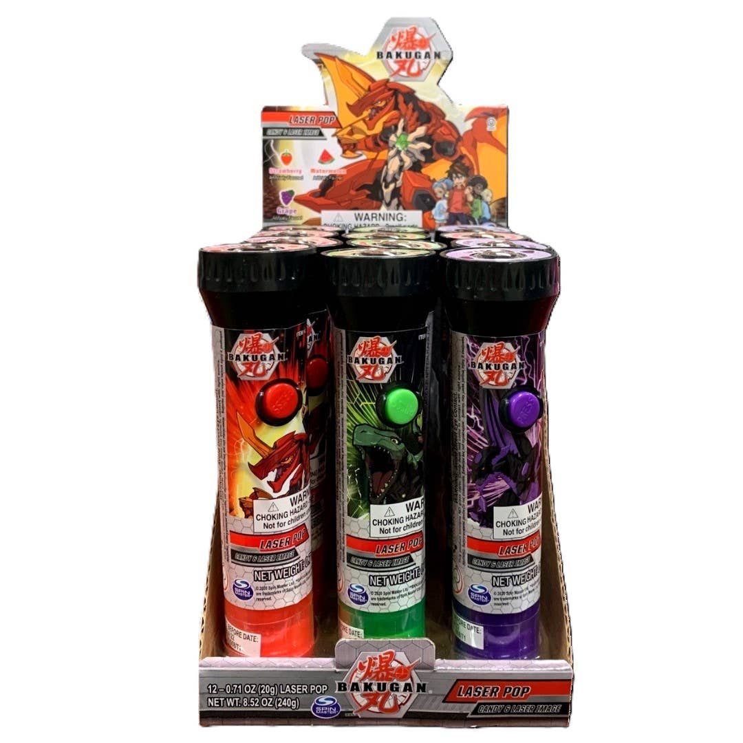 Bakugan Laser Pop 12ct Display