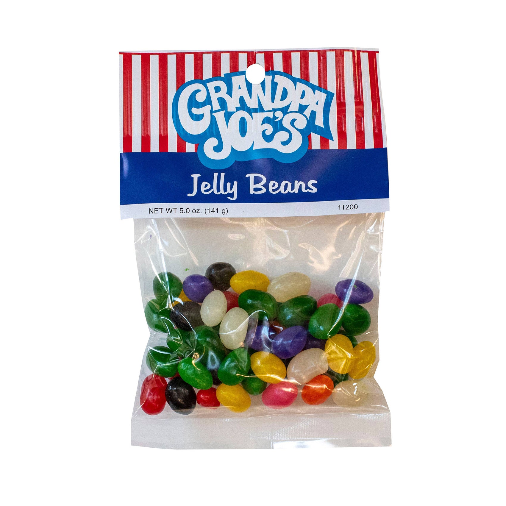 Grandpa Joe's Peg Bags, Jelly Beans, 5oz, 12 Ct Case