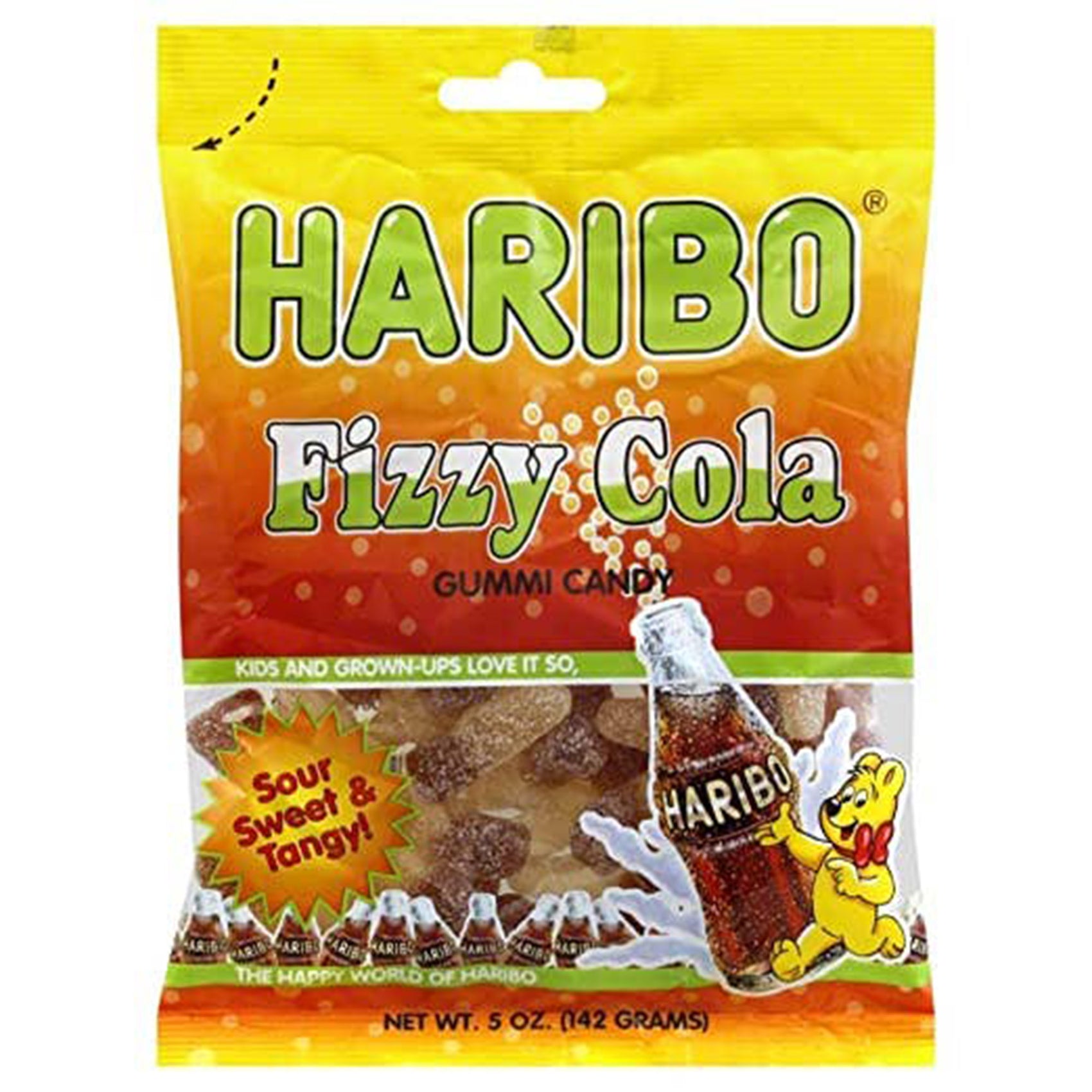 Haribo Fizzy Cola, 5oz, 12ct Case