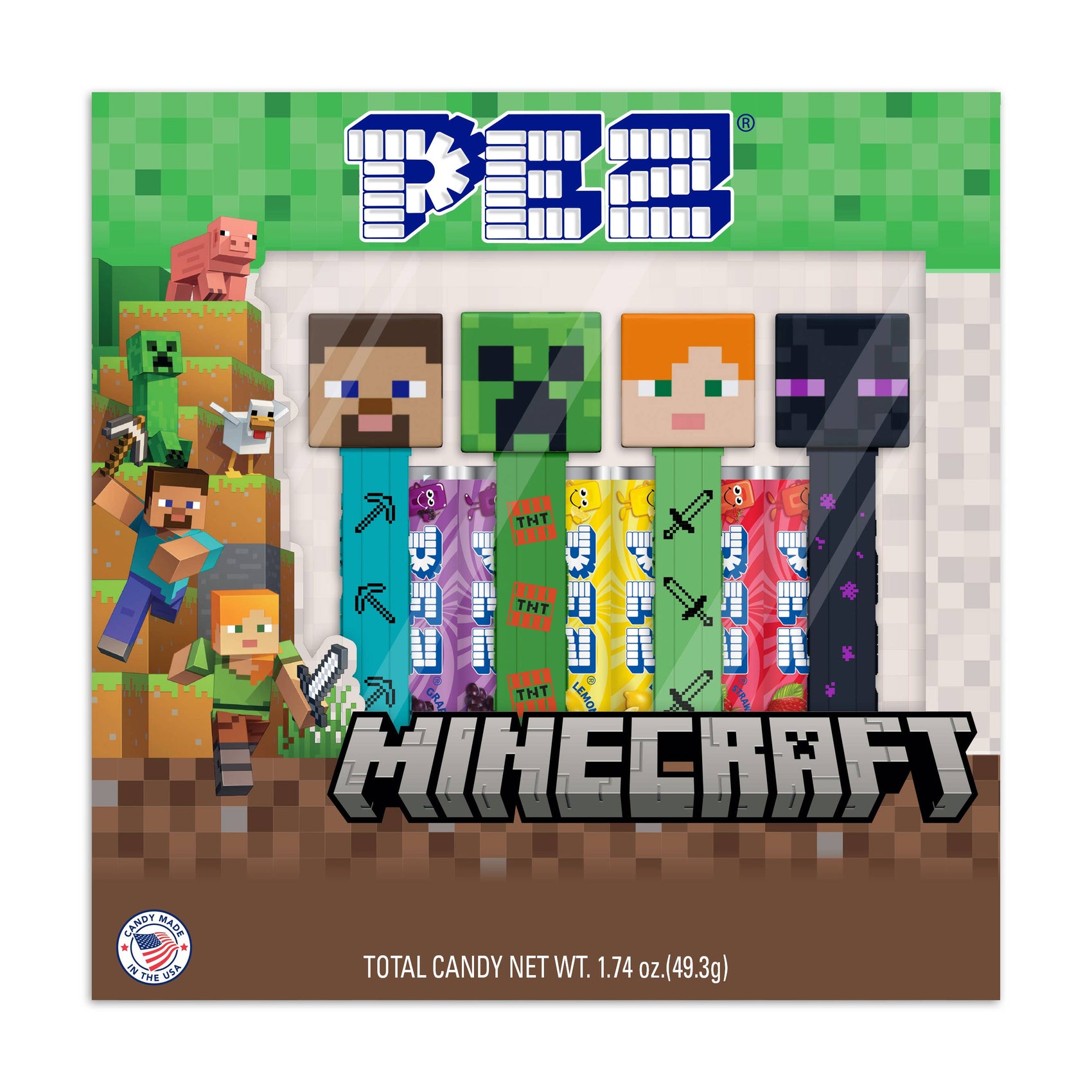 Pez Gift Set - Minecraft, 6ct
