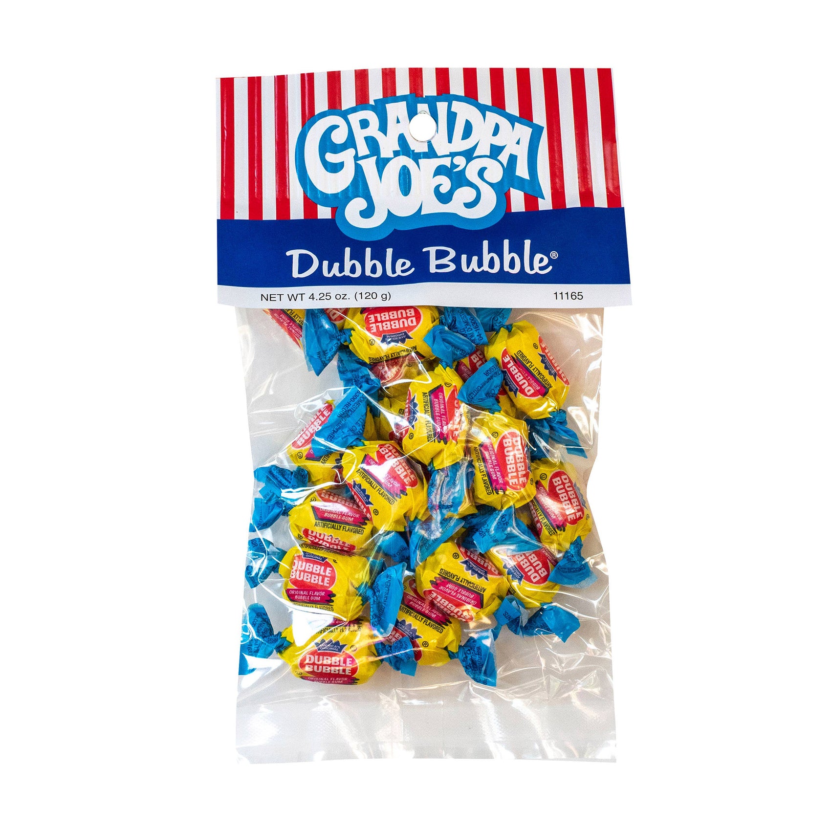 Grandpa Joe's Peg Bag, Dubble Bubble, 4.25oz, 12 Ct Case