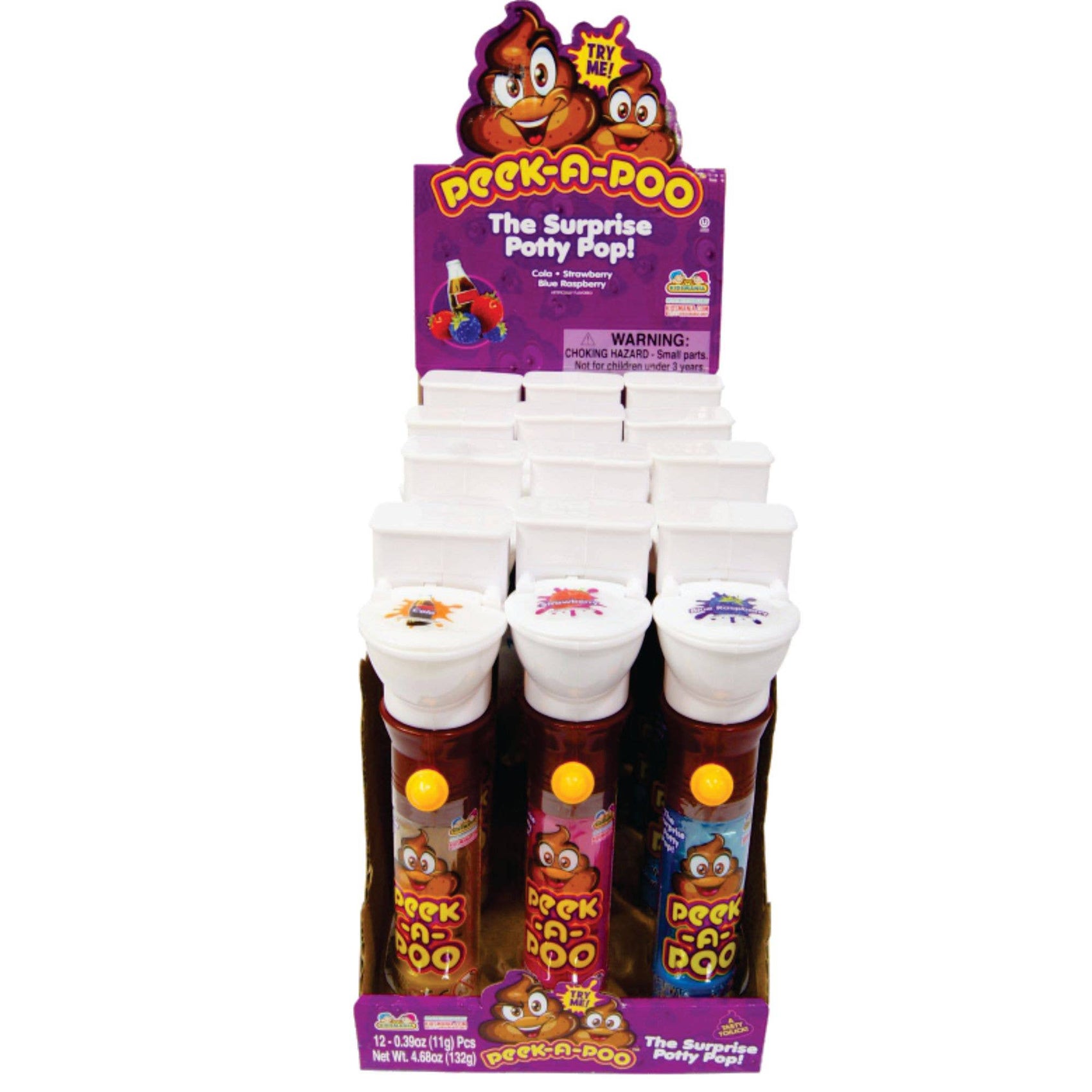 Kidsmania Peek-A-Poo – The Surprise Lollipop, 12ct