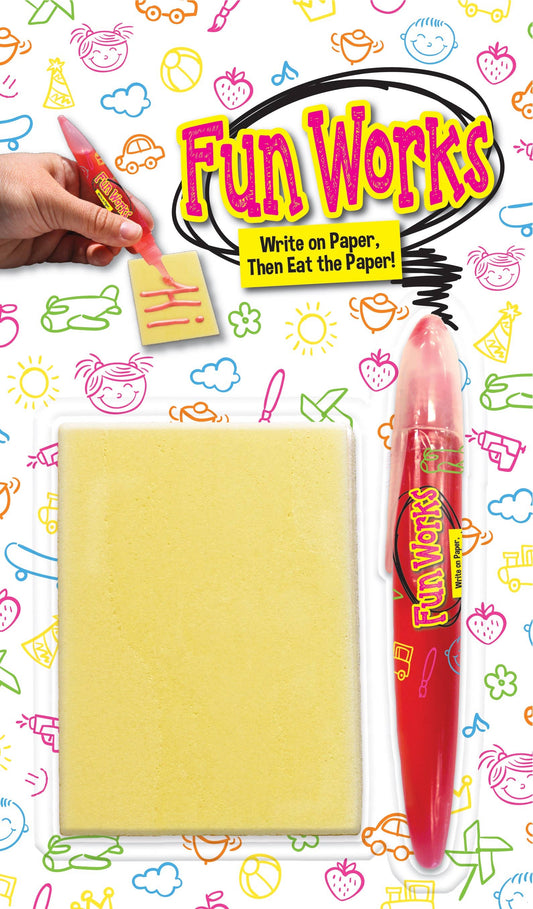 Fun Works Candy Write & Eat Paper 1.16oz, 24ct