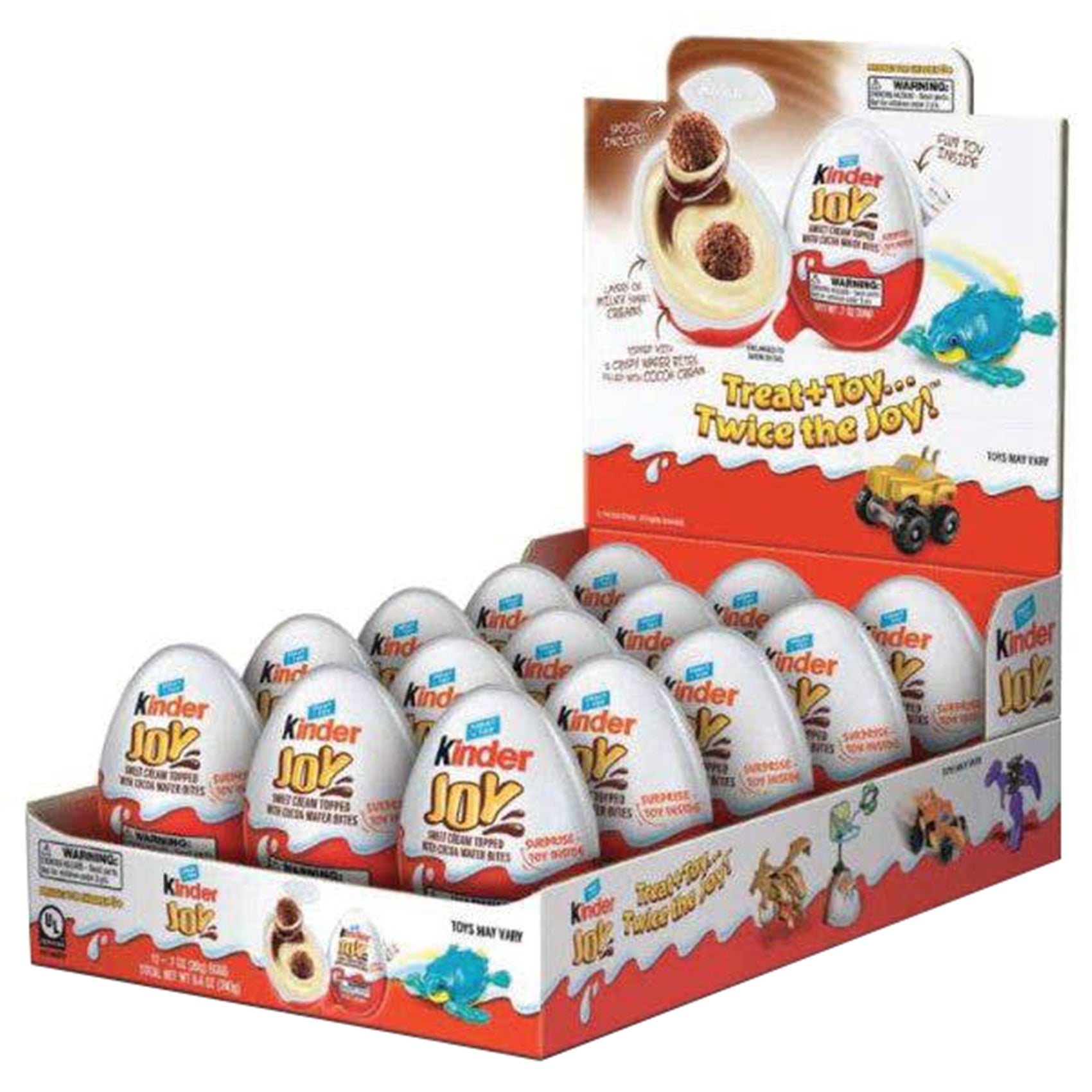 Kinder Joy Egg,.7oz, 12ct