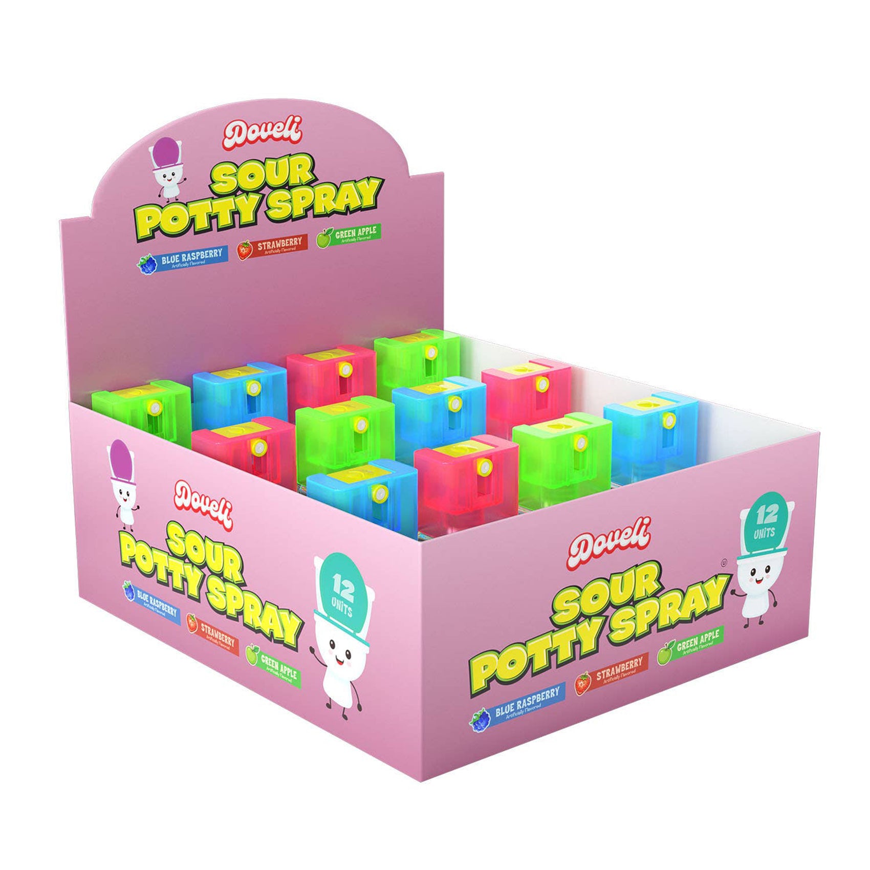 Sour Potty Spray, 2.97oz,12ct