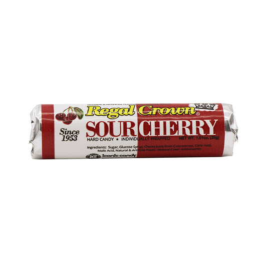 Regal Crown Candy Sour Cherry, 24ct