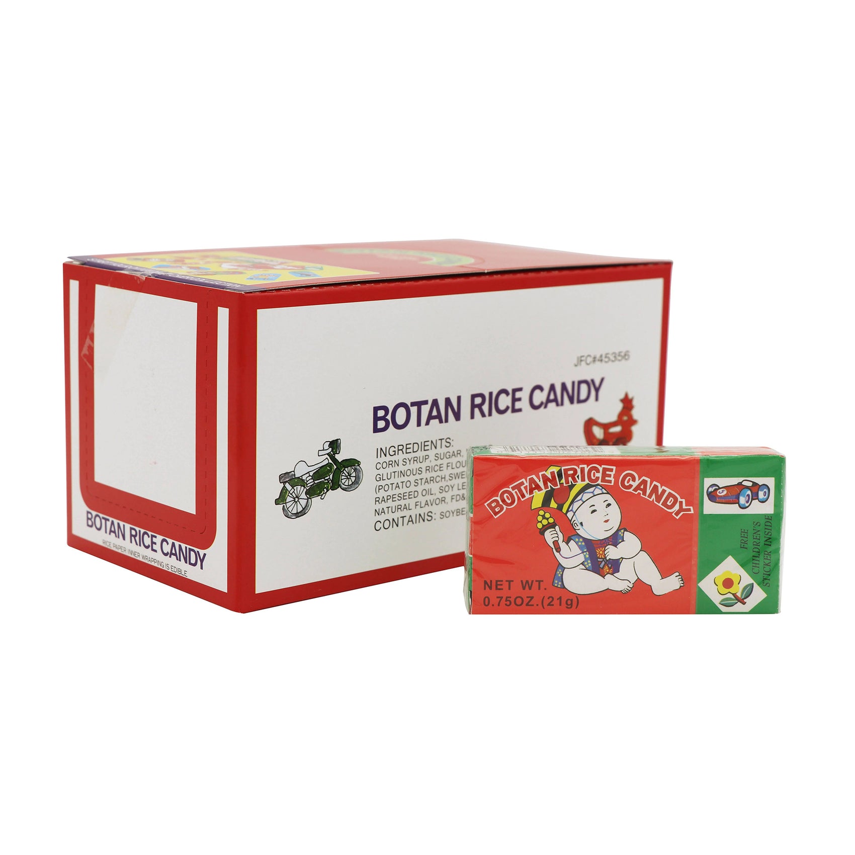 Botan Rice Candy, 0.75oz, 20ct