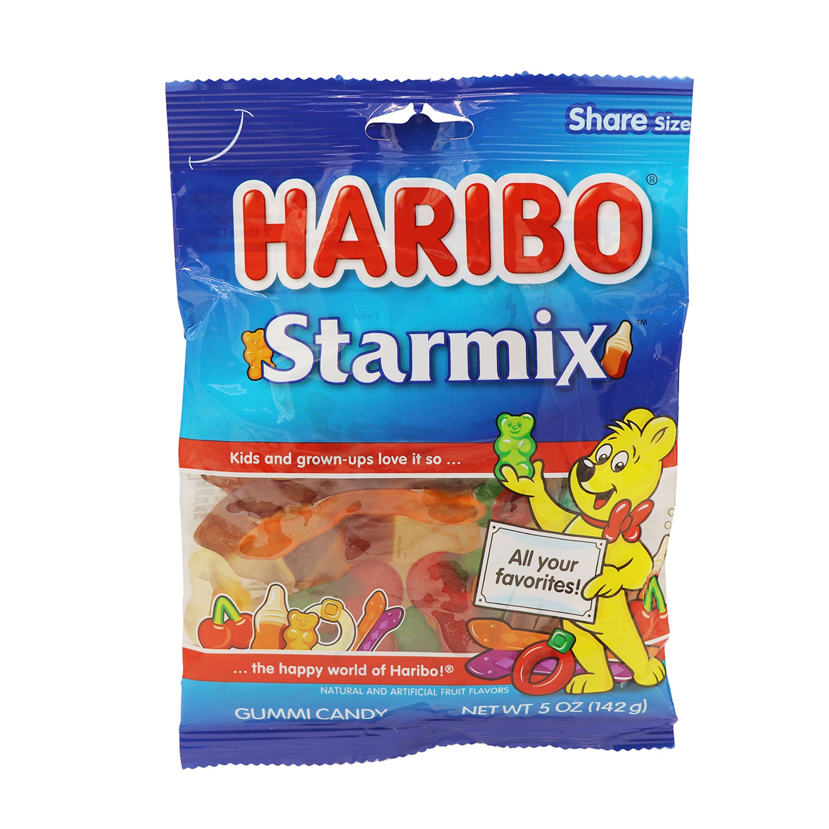 Haribo Star Mix, 5oz, 12ct Case
