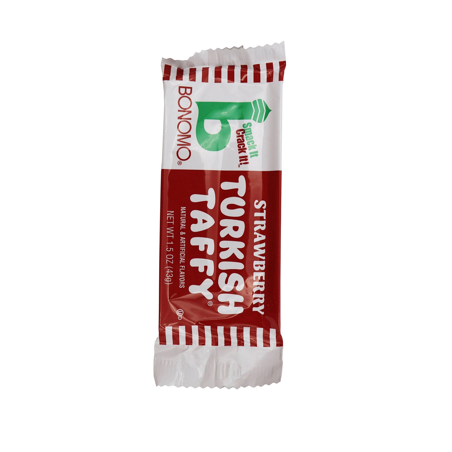 Bonomo Turkish Taffy Strawberry, 1.5oz, 24ct Case