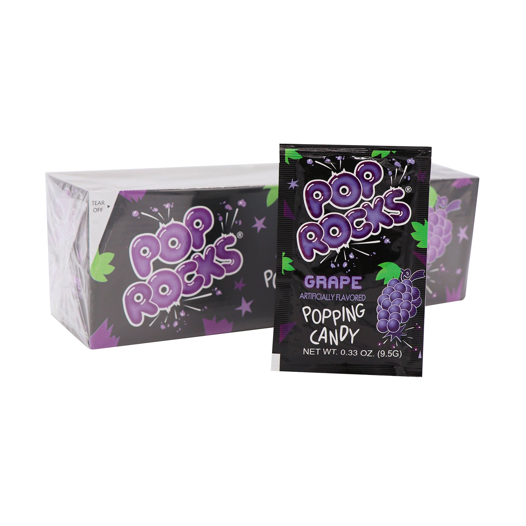 Pop Rocks, Grape, 0.33oz, 24Ct Case
