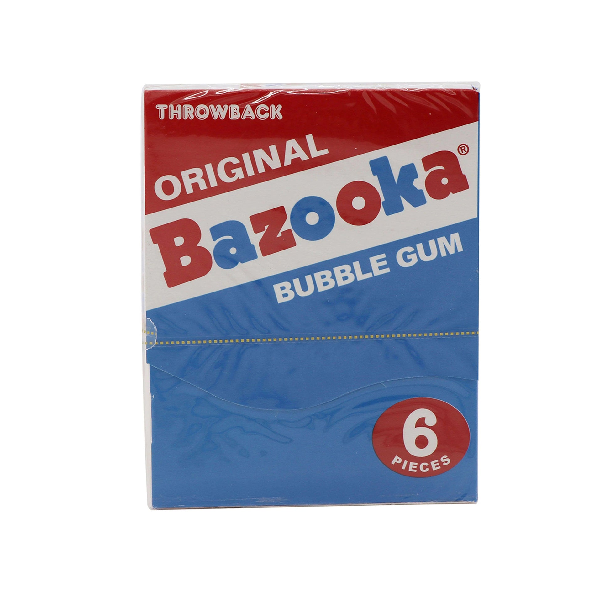 Bazooka Throwback Bubble Gum Wallet Pack 12ct