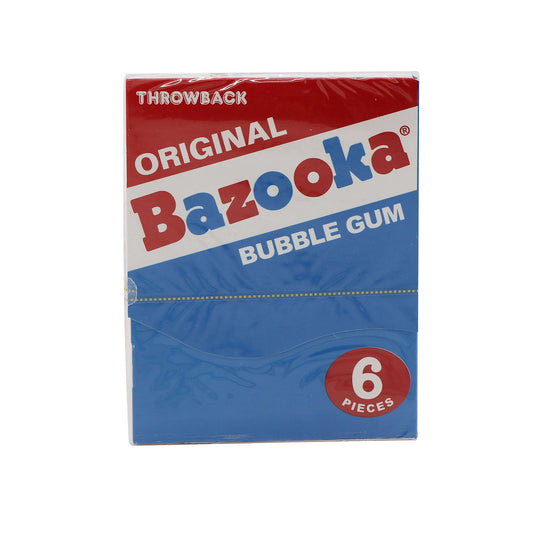 Bazooka Throwback Bubble Gum Wallet Pack 12ct