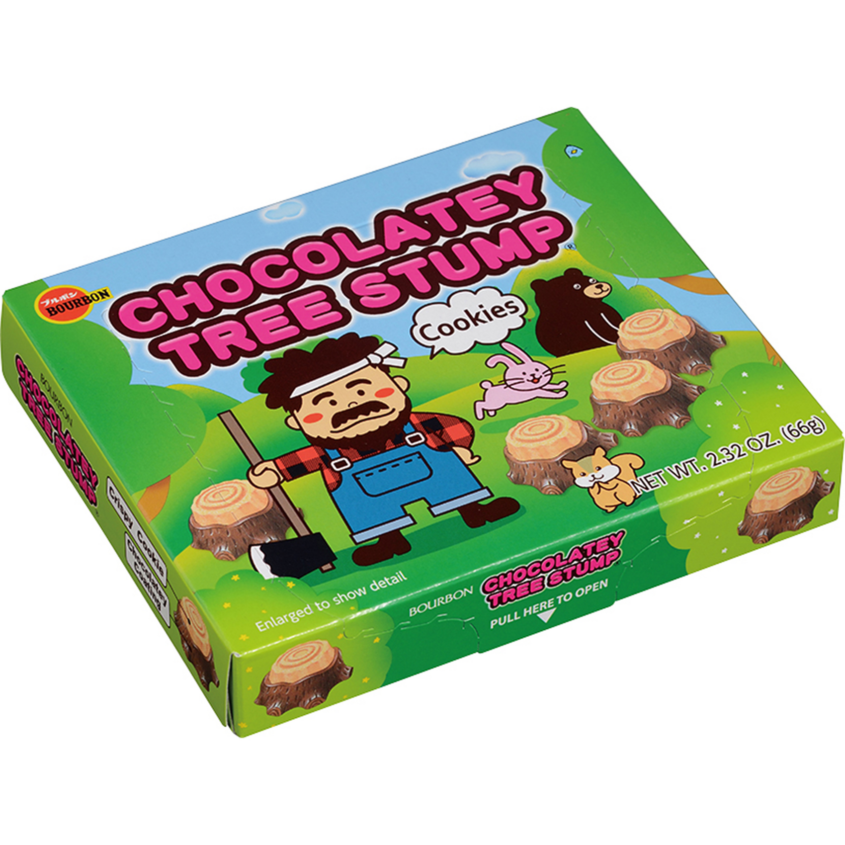 Chocolatey Tree Stump, 2.32oz, 10ct